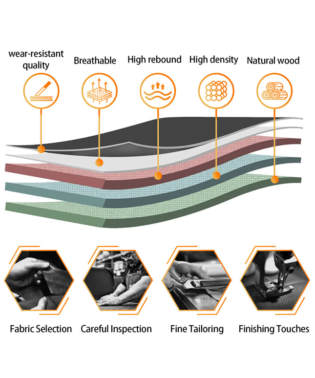 JONPONY Big and Tall Office Chair 500LBS Executive Office Chair Massage and Footrest Ergonomic Computer Desk Chair Reclining High Back Leather Office Chair Lumbar Back Support Swivel Rolling,Black