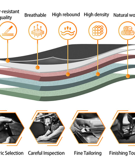 JONPONY Big and Tall Office Chair 500LBS Executive Office Chair Massage and Footrest Ergonomic Computer Desk Chair Reclining High Back Leather Office Chair Lumbar Back Support Swivel Rolling,Black