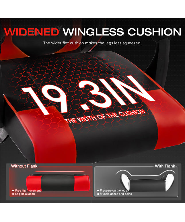 JONPONY Ergonomic Gaming Chairs,Office Chair,High Back Computer Chair,Adjustable 360° Swivel Chair with Headrest and Lumbar Support