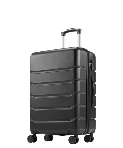 JONPONY Hardside Carry on Luggage with Spinner Wheels, Hard Shell ABS Suitcase, Lightweight Expandable Rolling Luggage