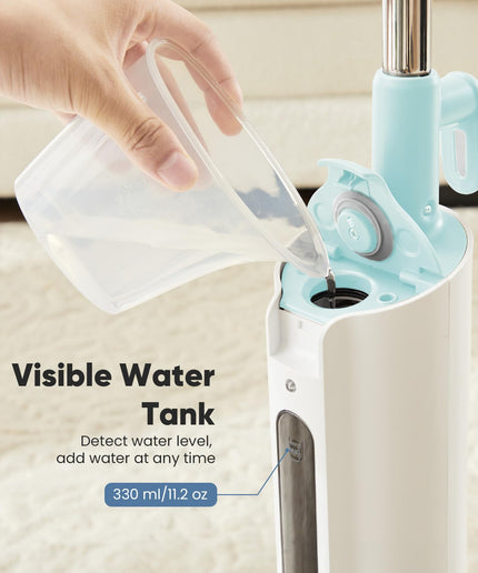 JONPONY Steam Mop for Floor Cleaning, Detachable Handheld Steam Cleaner, Suitable for All Floors Like Tiles, Hardwood, Stone, Lightweight with 2 Washable Pads